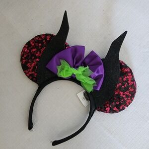 Disney Villiant Maleficent Ears Black